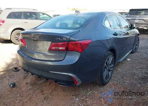 2020 Acura Tlx Tech Package из США, поврежденный, VIN 19UUB2F49LA003903